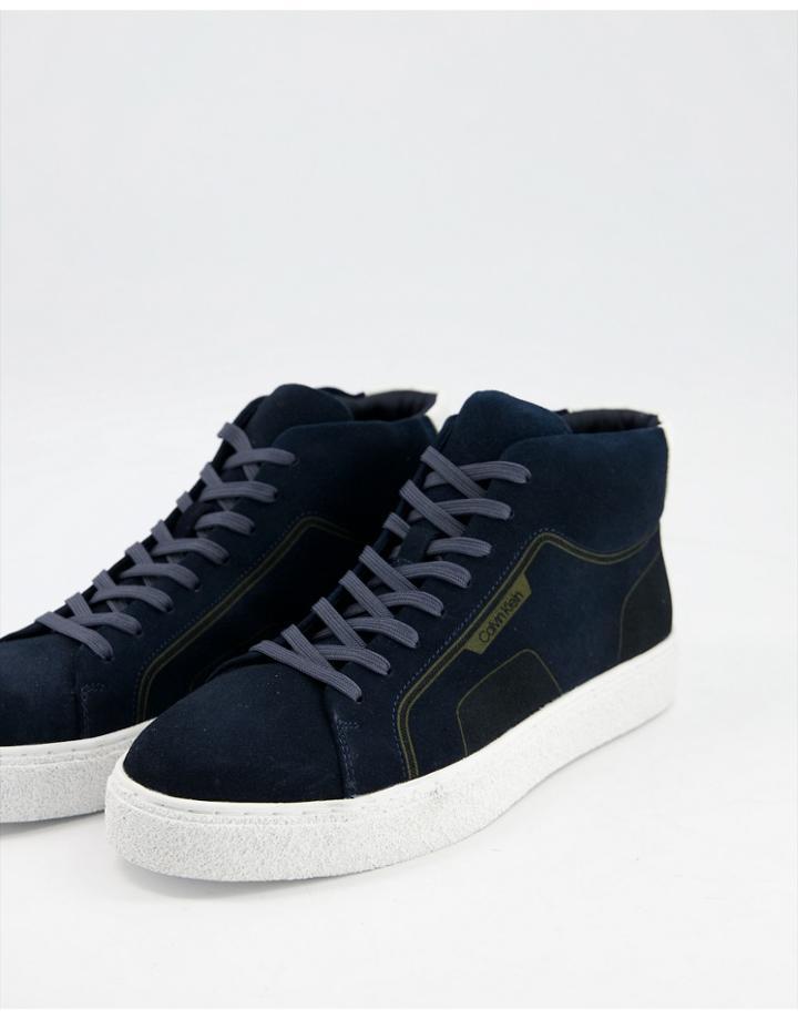 Calvin Klein Ethan Sneakers In Navy