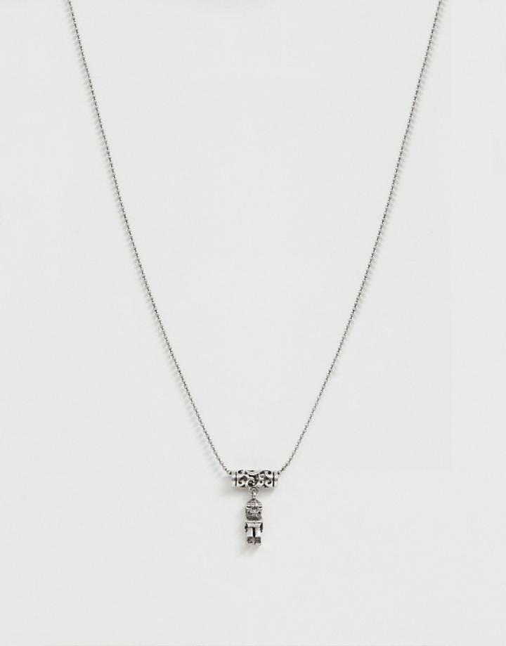 Classics 77 Statue Pendant Necklace In Silver - Silver