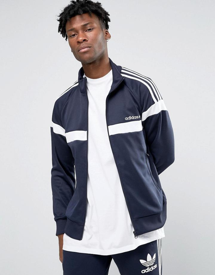 Adidas Originals Itasca Track Jacket Ay7769 - Blue