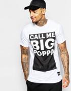 Hero's Heroine T-shirt Big Poppa - White