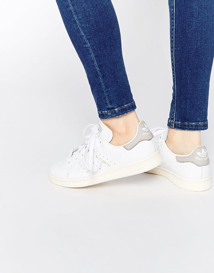 Adidas Originals White Stan Smith Sneakers - White