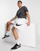 Nike Club Fleece Hbr Shorts In White