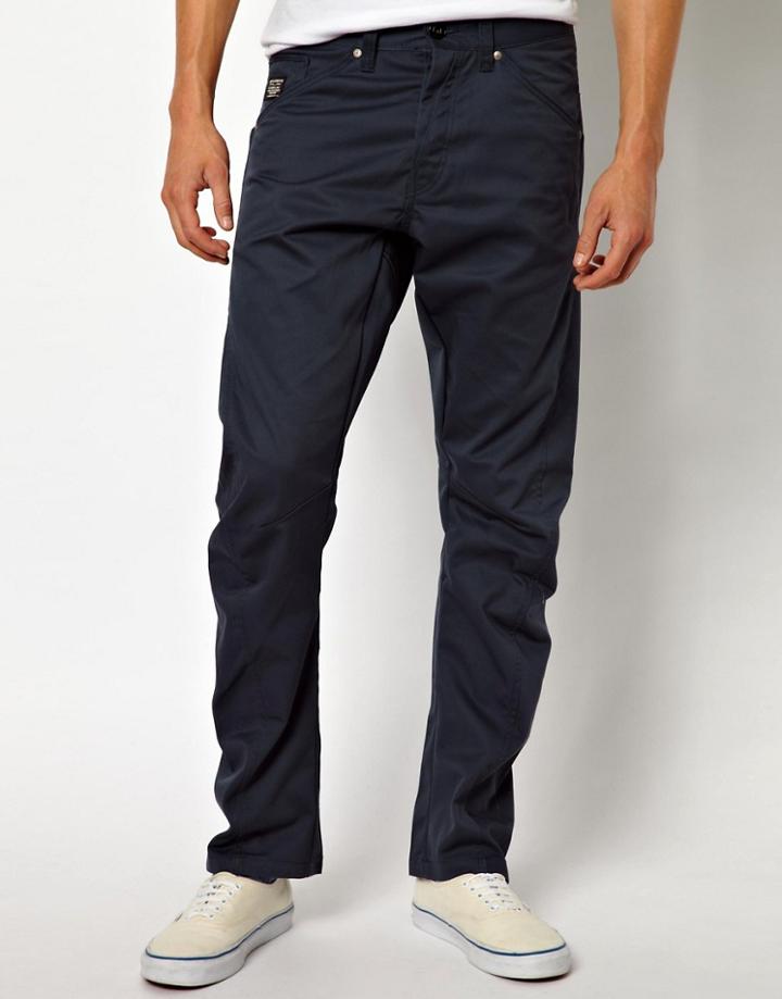Jack & Jones Dale Colin Twisted Chino - Blue