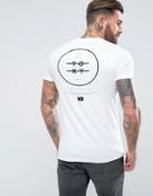 Asos Muscle T-shirt With Tokyo Print - White