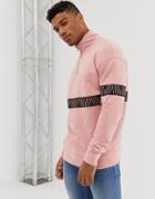 Jack & Jones Originals Half Zip Sweat-pink