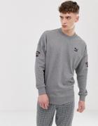 Puma Cell Pack Sweatshirt In Gray