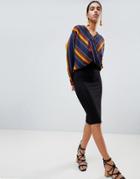 Boohoo Midi Skirt - Black