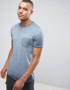 Jack & Jones Vintage Longline T-shirt With Pocket - Navy