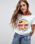 Heartbreak Sunset Lane T Shirt - White