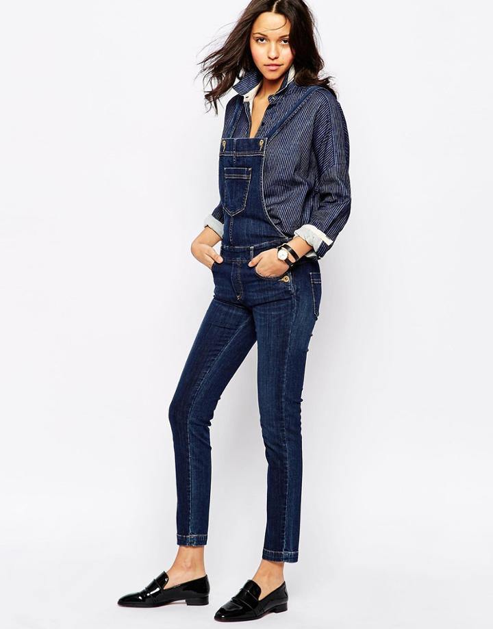 Sessun Maria Denim Jumpsuit - Blue