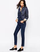 Sessun Maria Denim Jumpsuit - Blue