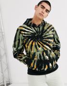 Weekday Tie Dye Fleece Hoodie