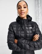 The North Face Thermoball Eco Hooded Jacket In Black