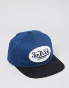 Von Dutch Snapback Cap - Blue