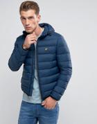 Lyle & Scott Lightweight Puffer Jacket Navy - Navy
