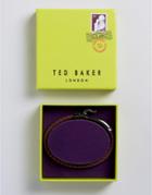 Ted Baker Plaited Hook Bracelet In Red - Red