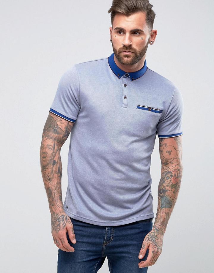 Le Shark Birdseye Polo - Blue