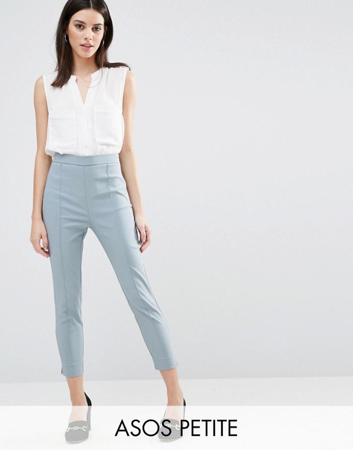Asos Petite Skinny Crop Pant - Blue