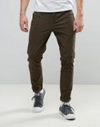 Religion Skinny Fit Chino With Stretch - Green