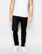 Edwin Jeans Ed-55 Relaxed Tapered Cs Ink Black Rinsed - Rinsed