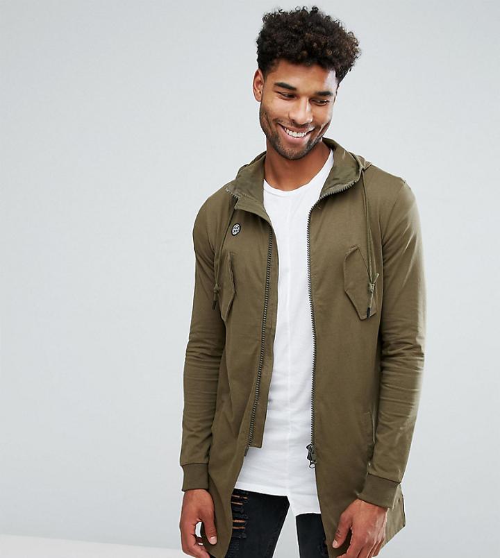 Religion Tall Parka - Green