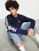 Helly Hansen Yu20 Long Sleeve T-shirt In Navy