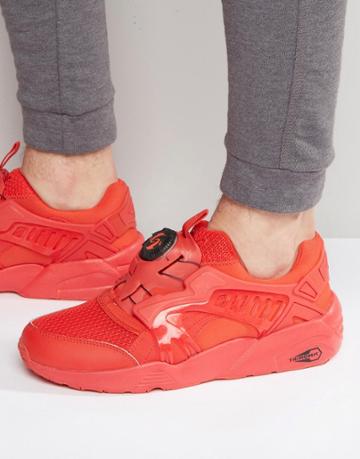 Puma Disc Blaze Ct Trainers In Red 36204004 - Red