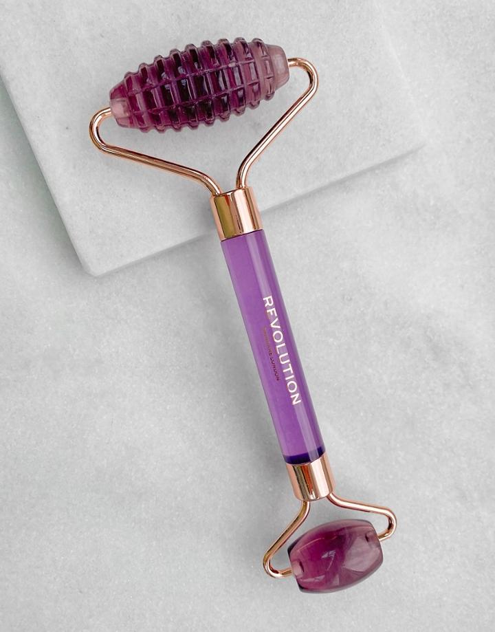 Revolution Skincare Amethyst Facial Roller-no Color