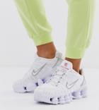 Nike White Shox Total Sneakers