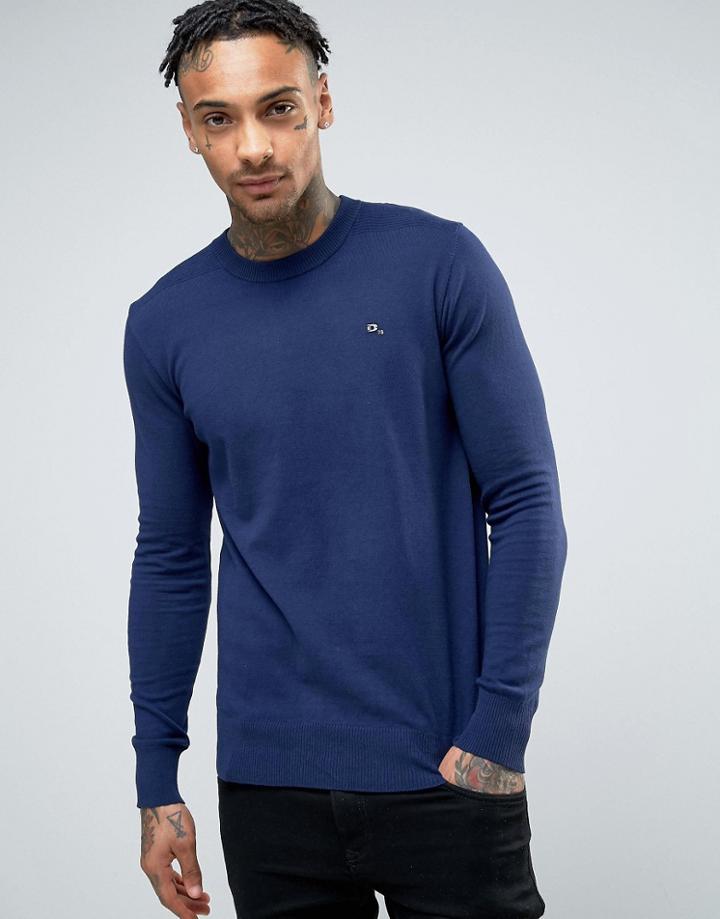 Diesel K-pablo Knitted Sweater - Navy