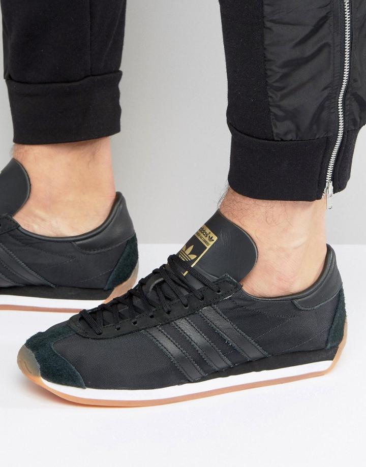 Adidas Original Country Og Sneakers - Black