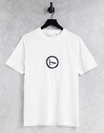 Parlez Gaff Embroidered T-shirt In White