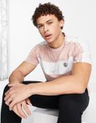 Soul Star Chest Panel Logo T-shirt In Dusty Pink