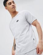 Nicce London T-shirt In Towelling - Gray