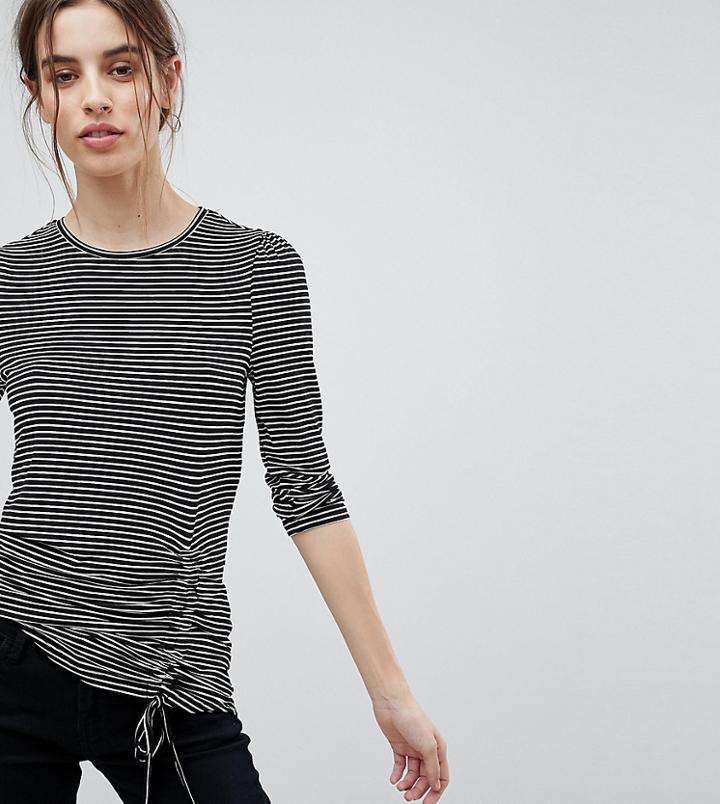 Esprit Stripe Gathered Top