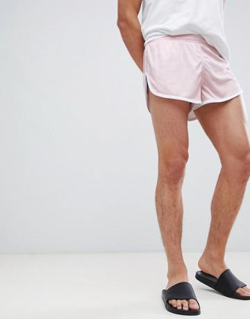 Siksilk Shorts In Pink - Pink