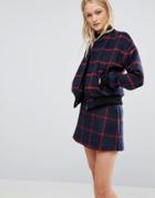 Newlily Checked Bomber Co-ord - Multi