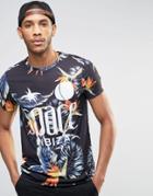 Asos Space Ibiza Floral T Shirt - Multi