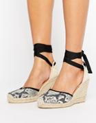 Kg By Kurt Geiger Mimi Wedge Espadrilles - Beige