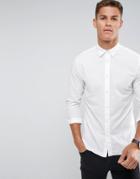 Selected Homme Slim Oxford Shirt - White