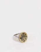 Classics 77 Compass Signet Ring In Silver