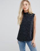 B.young High Neck Printed Blouse - Multi
