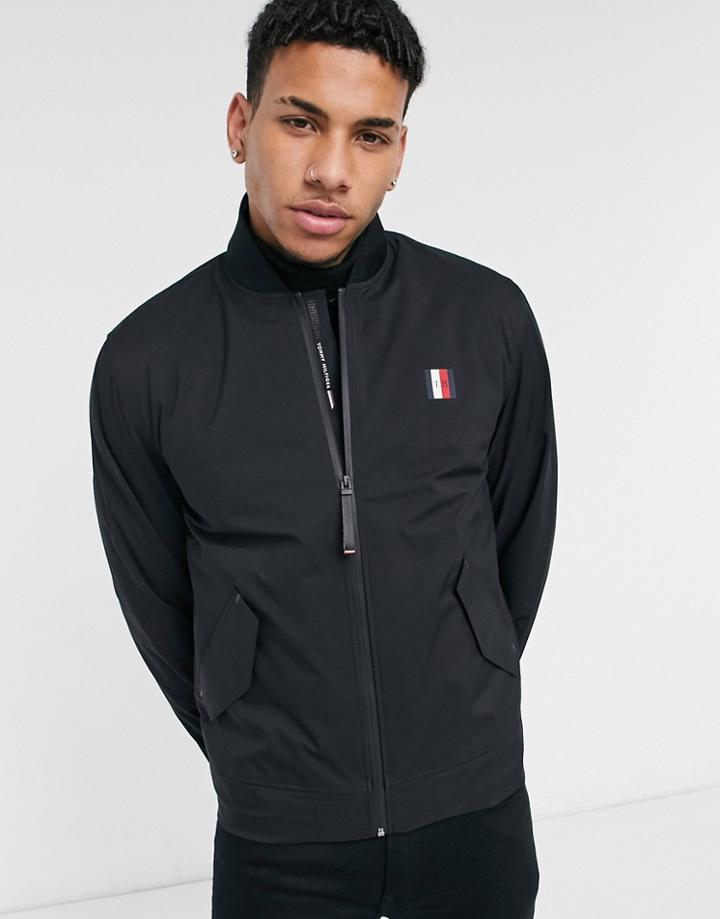Tommy Hilfiger Modern Essentials Bomber Jacket In Black