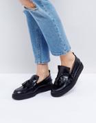 Fred Perry X George Cox Tassle Loafer - Black