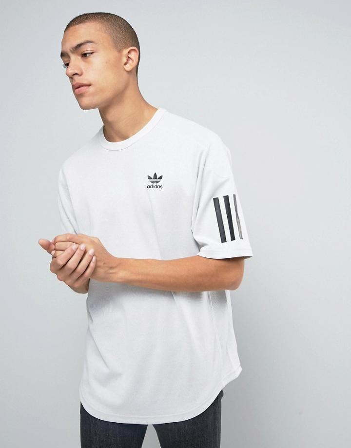 Adidas Originals Paris Pack T-shirt In White Bk0511 - White