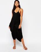 Stitch & Pieces Relaxed Jumpsuit - Black