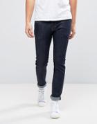 Wesc Alessandro Slim Fit Jeans In Rinse Wash - Blue