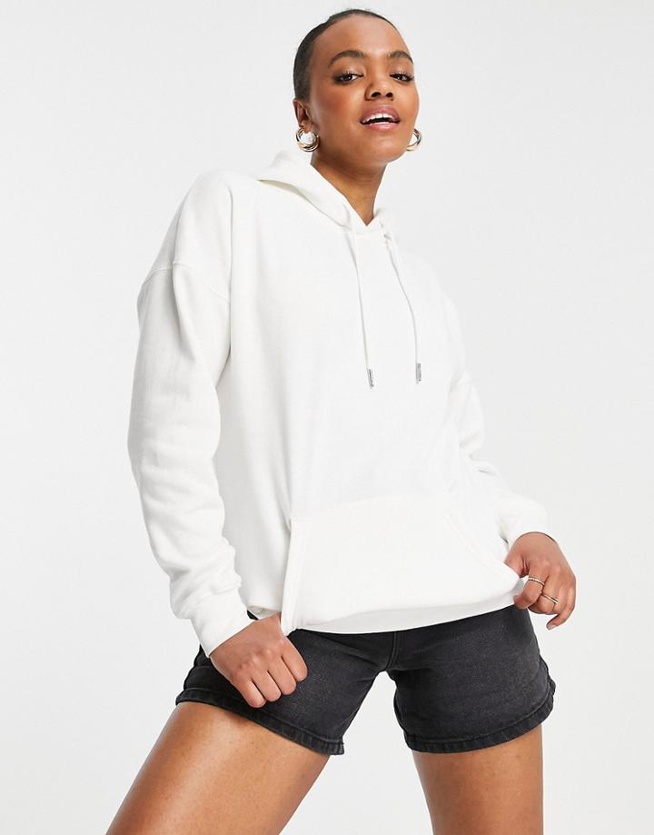 New Look Oversized Hoodie In White