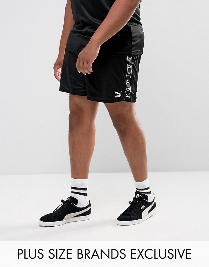 Puma Plus Retro Football Shorts In Black Exclusive To Asos 57658003 - Black