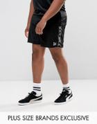 Puma Plus Retro Football Shorts In Black Exclusive To Asos 57658003 - Black